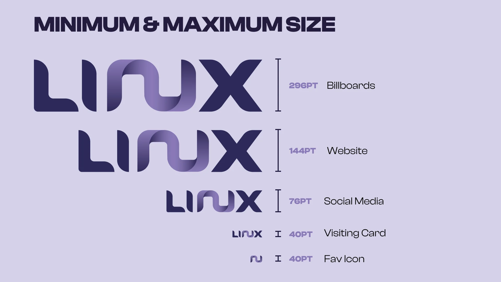 Logo Variations and Sizing
